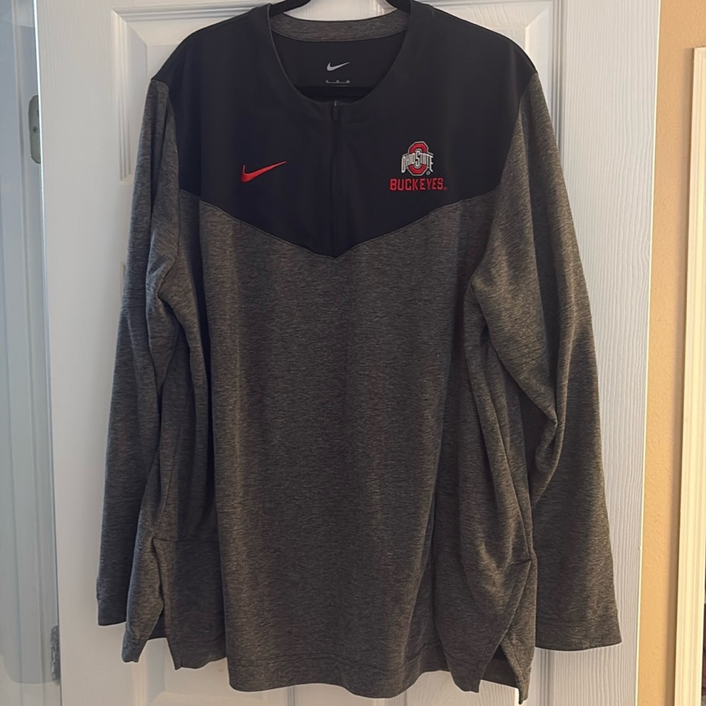 Ohio State Nike Quarter Zip Pullover Team Gear